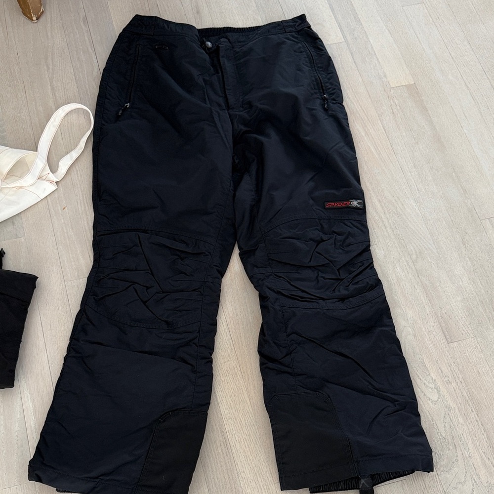 Spyder Black Snow Pants